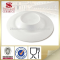 Placa de prato de cerâmica de microondas, mesa de jantar dobrável conjunto
